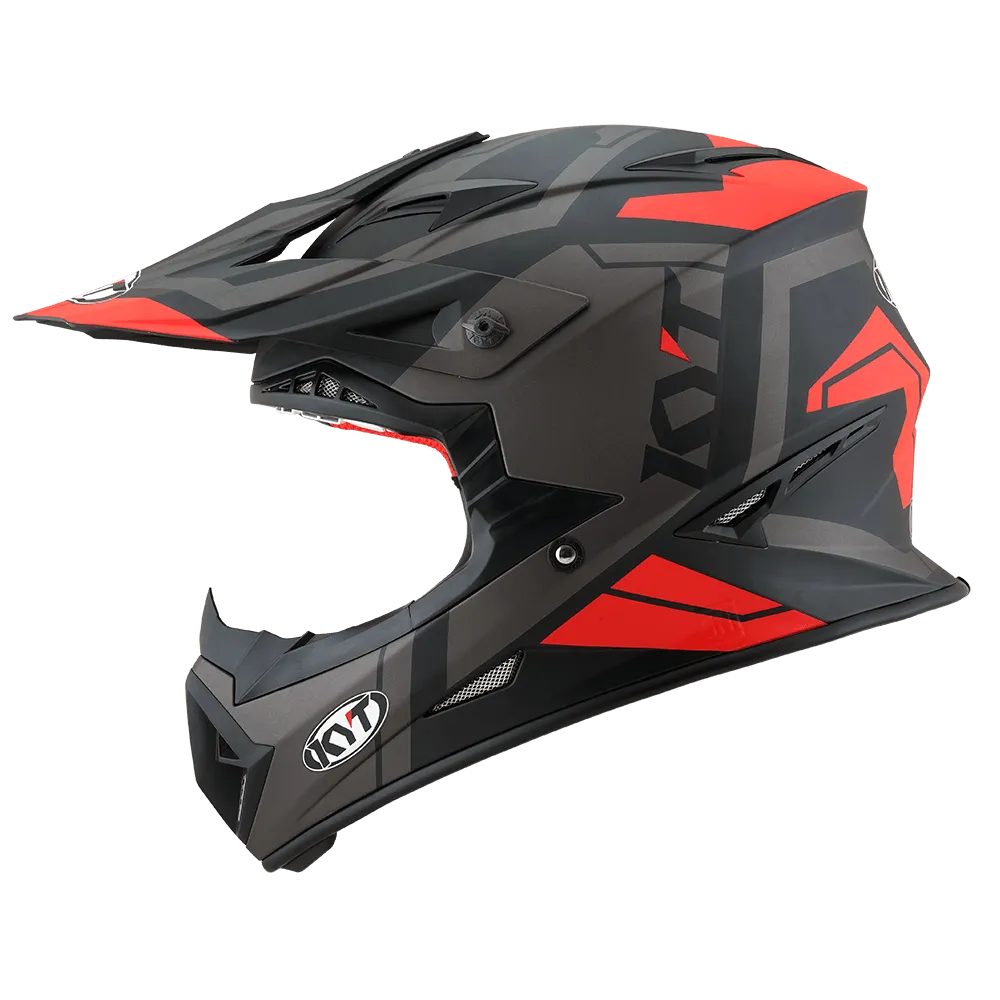 KYT Jumpshot #3 Matt Black/Red Fluo