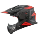 KYT Jumpshot #3 Matt Black/Red Fluo