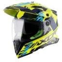 Axor X-cross X1 Helmet Neon Yellow Blue
