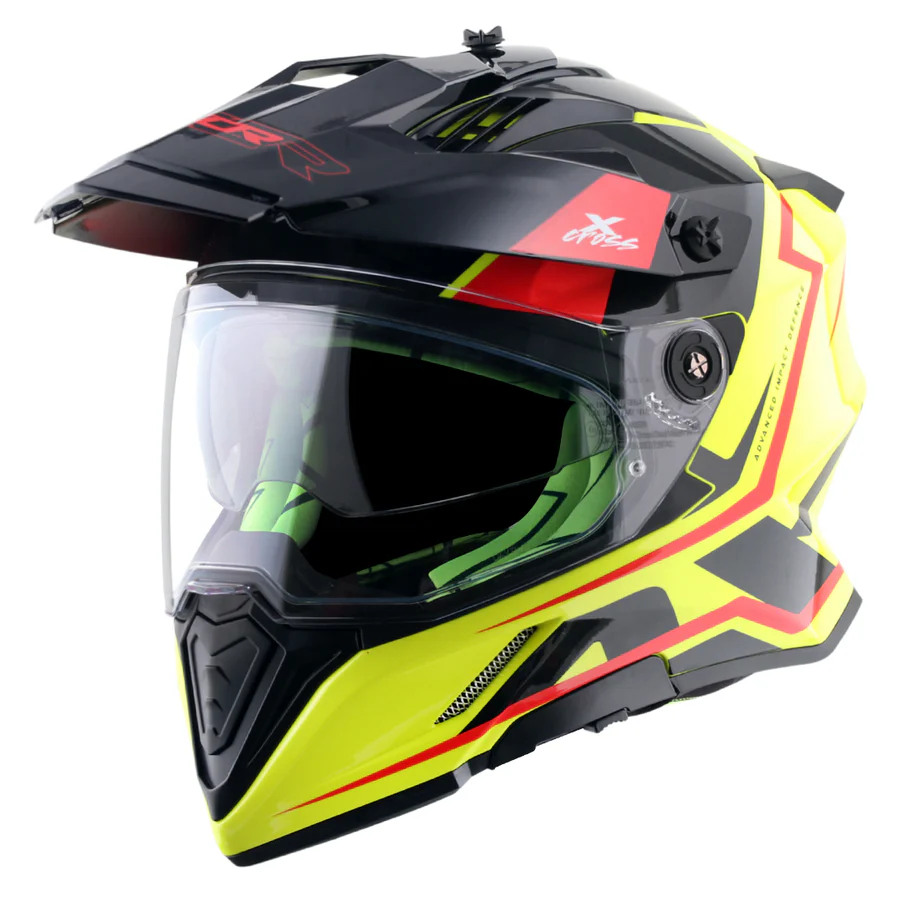 Axor X-Cross Flagstaff Helmet NEON YELLOW BLACK